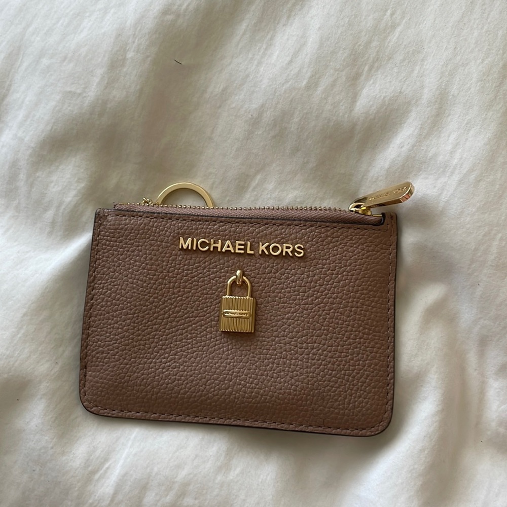 MK keychain card holder